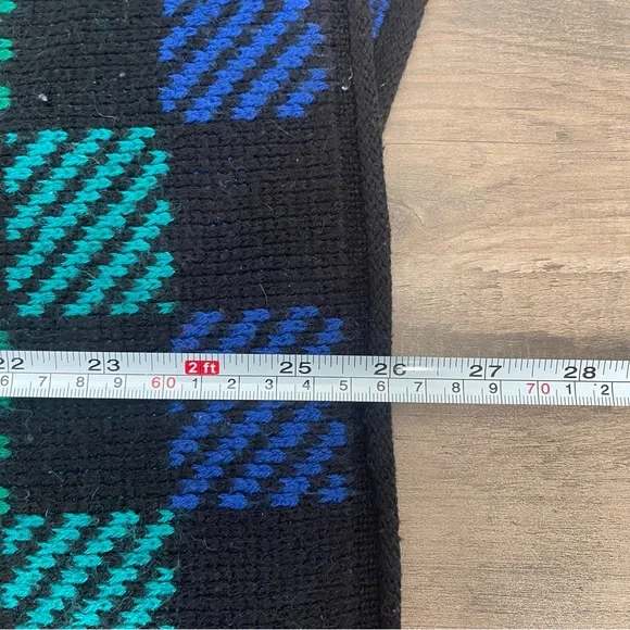 Colorful‎ Checkered Knit Sweater - Picture 6 of 6